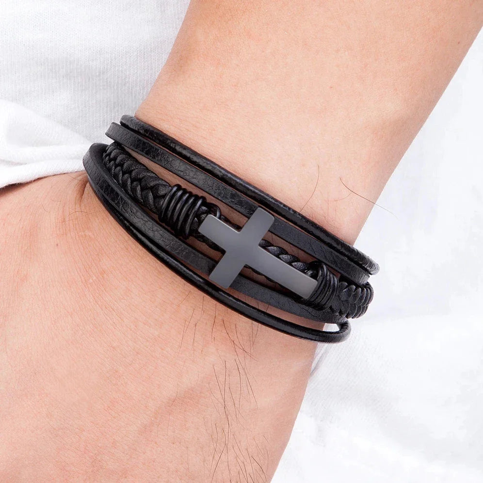 Classic Men's Leather Bracelet