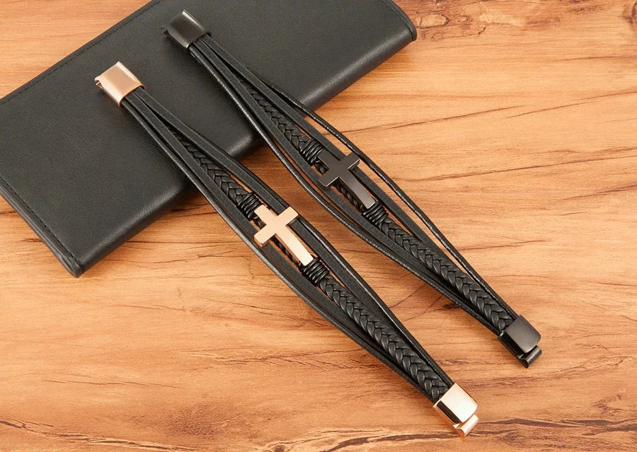 Classic Men's Leather Bracelet