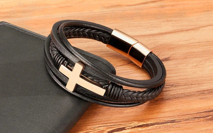 Classic Men's Leather Bracelet