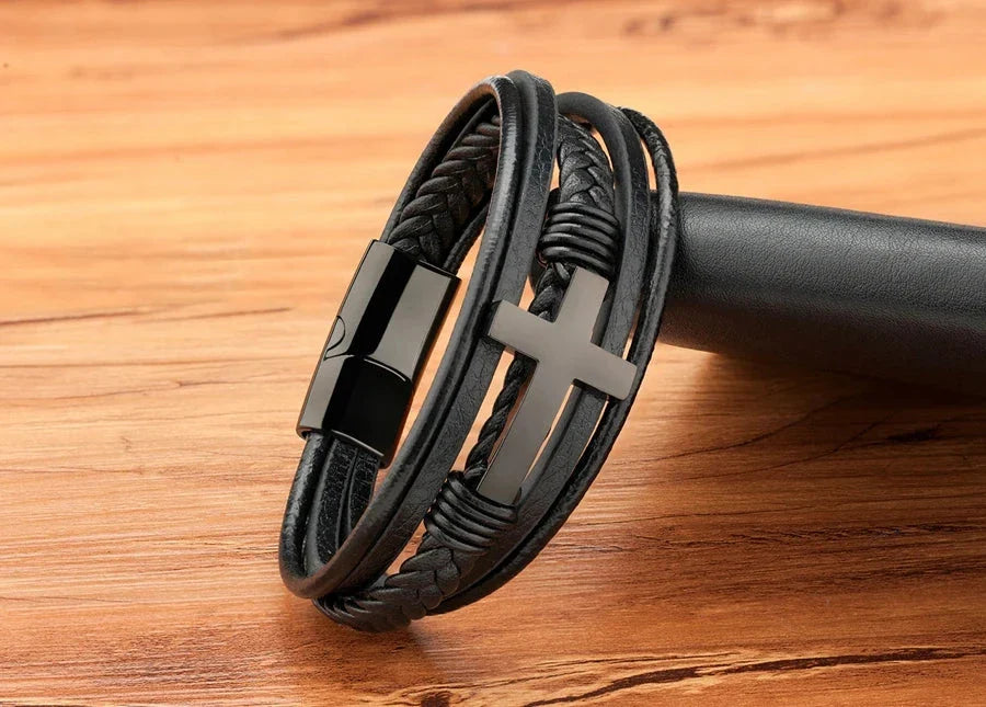 Classic Men's Leather Bracelet