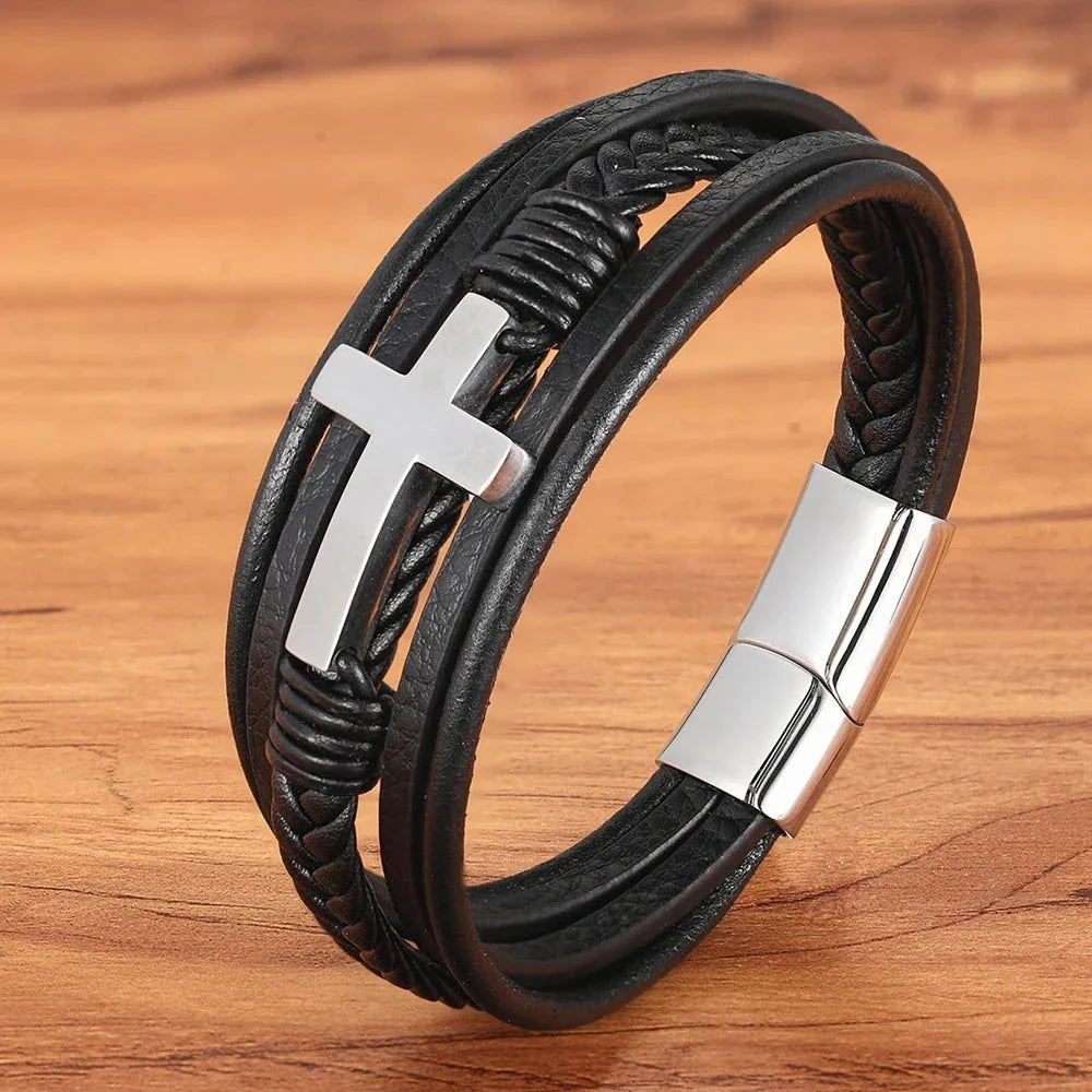 Classic Men's Leather Bracelet