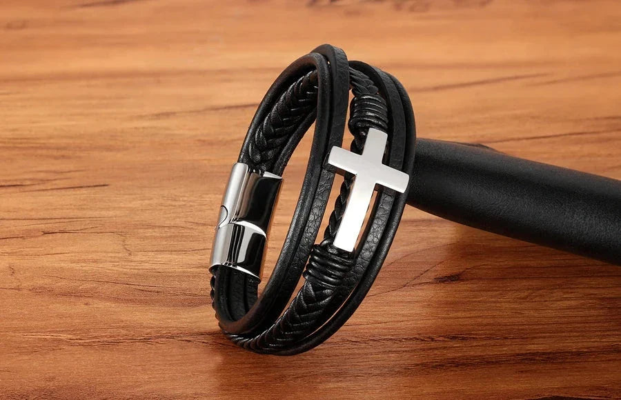 Classic Men's Leather Bracelet
