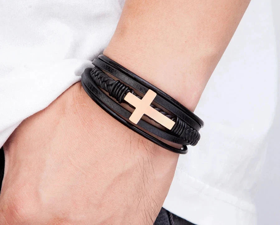 Classic Men's Leather Bracelet