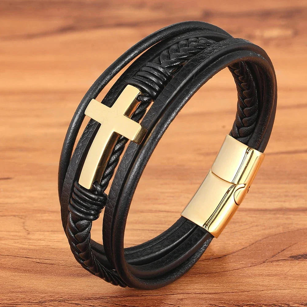 Classic Men's Leather Bracelet