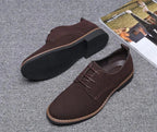Classic Men's Leather Derby Shoes