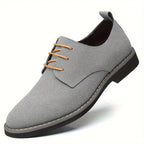 Classic Men's Leather Derby Shoes