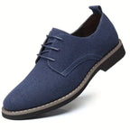 Classic Men's Leather Derby Shoes