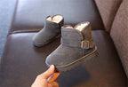 Comfortable Kids' Snow Boots with Fleece Lining