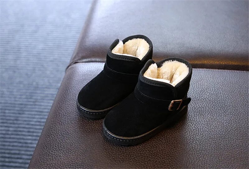 Comfortable Kids' Snow Boots with Fleece Lining