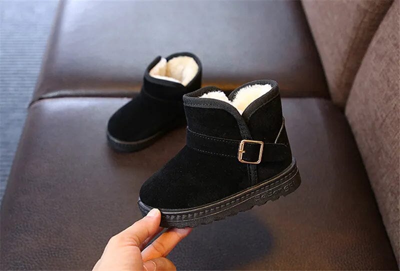 Comfortable Kids' Snow Boots with Fleece Lining