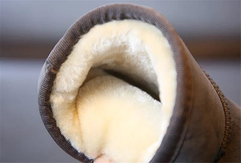 Comfortable Kids' Snow Boots with Fleece Lining
