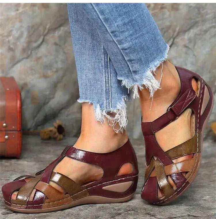 Comfortable Women's Leather Sandal