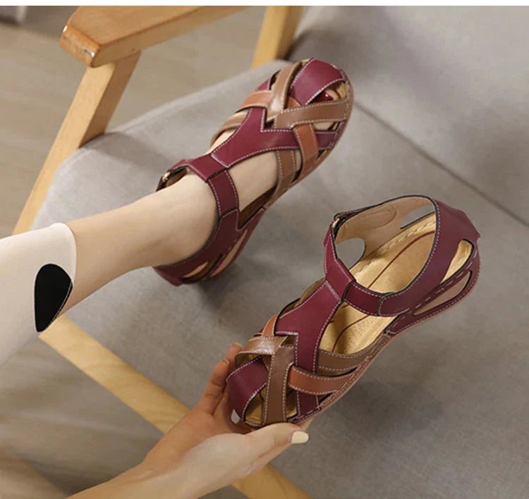 Comfortable Women's Leather Sandal
