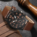 Dante Men's Leather Sports Watch