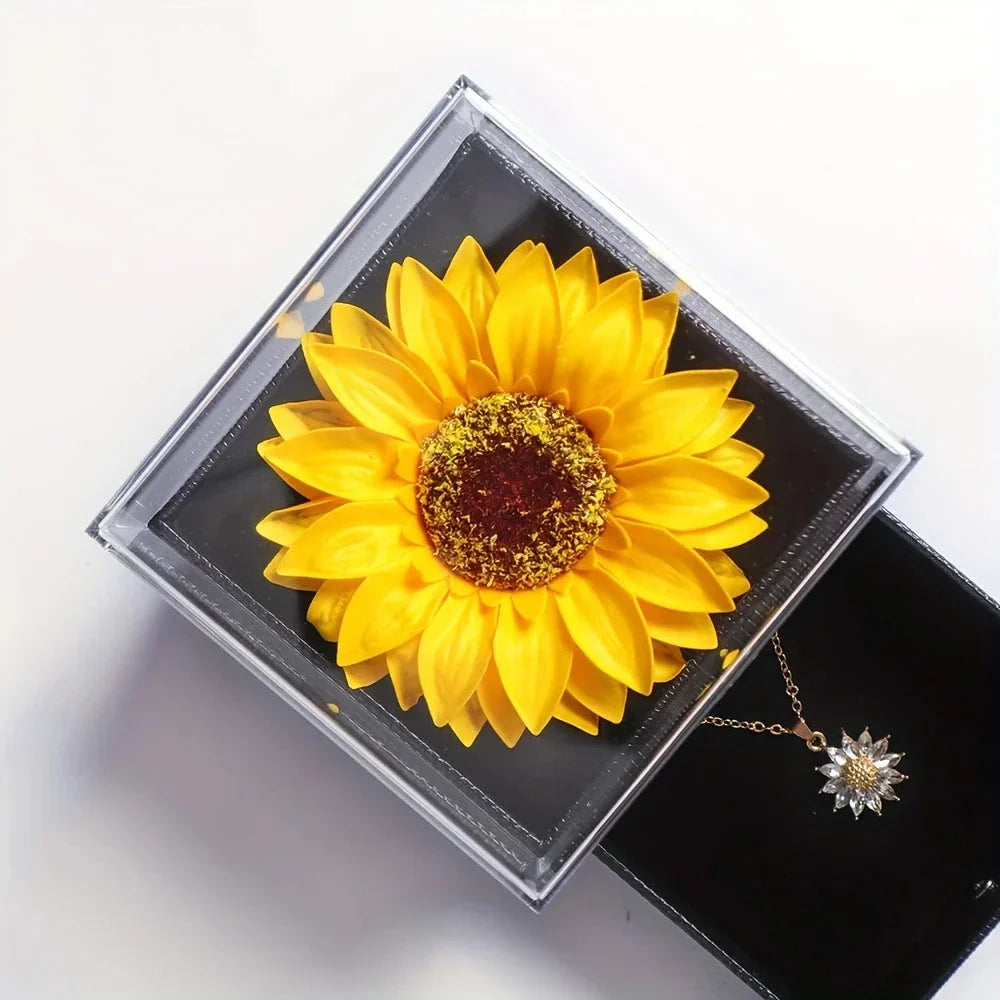 Sunflower Shine Necklace Love and Hope