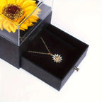 Sunflower Shine Necklace Love and Hope