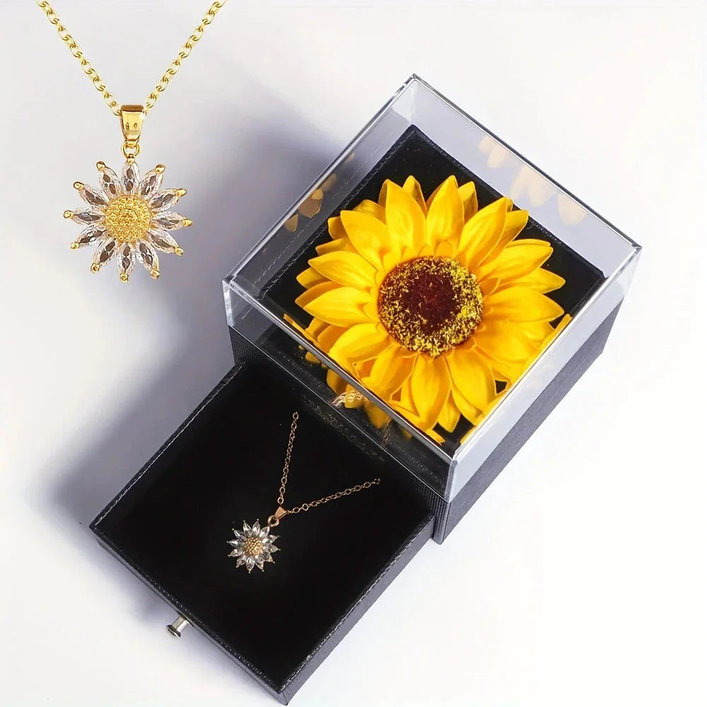 Sunflower Shine Necklace Love and Hope