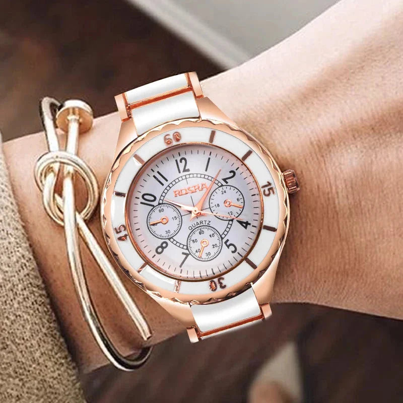 Elegant Women's Watch – Rose Aveline