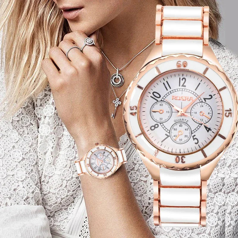 Elegant Women's Watch – Rose Aveline