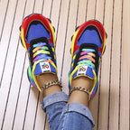 Ergonomic Rainbow Sneakers