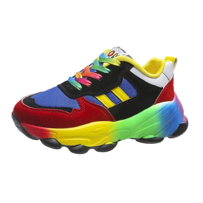 Ergonomic Rainbow Sneakers
