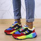 Ergonomic Rainbow Sneakers