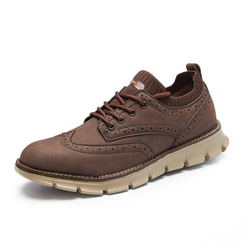 Everett Ultra Comfortable Leather Men's Sneakers