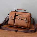 Weixier Classic Men's Leather Bag