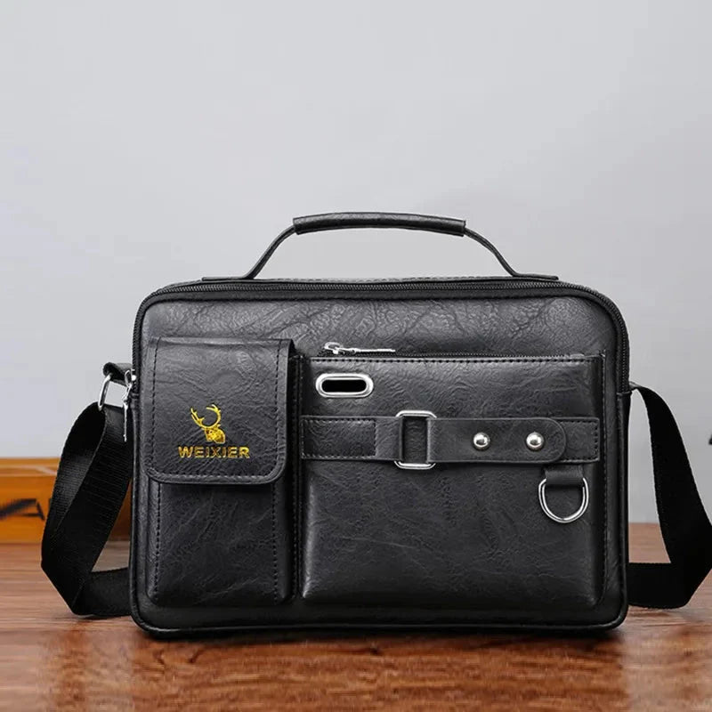 Weixier Classic Men's Leather Bag