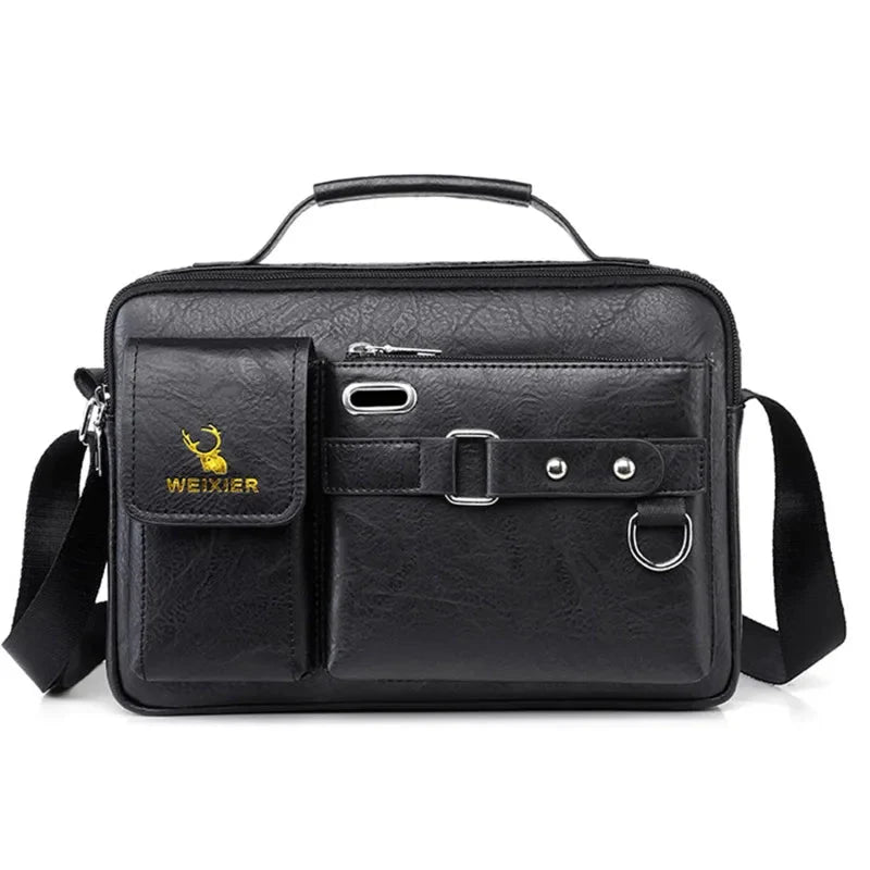 Weixier Classic Men's Leather Bag