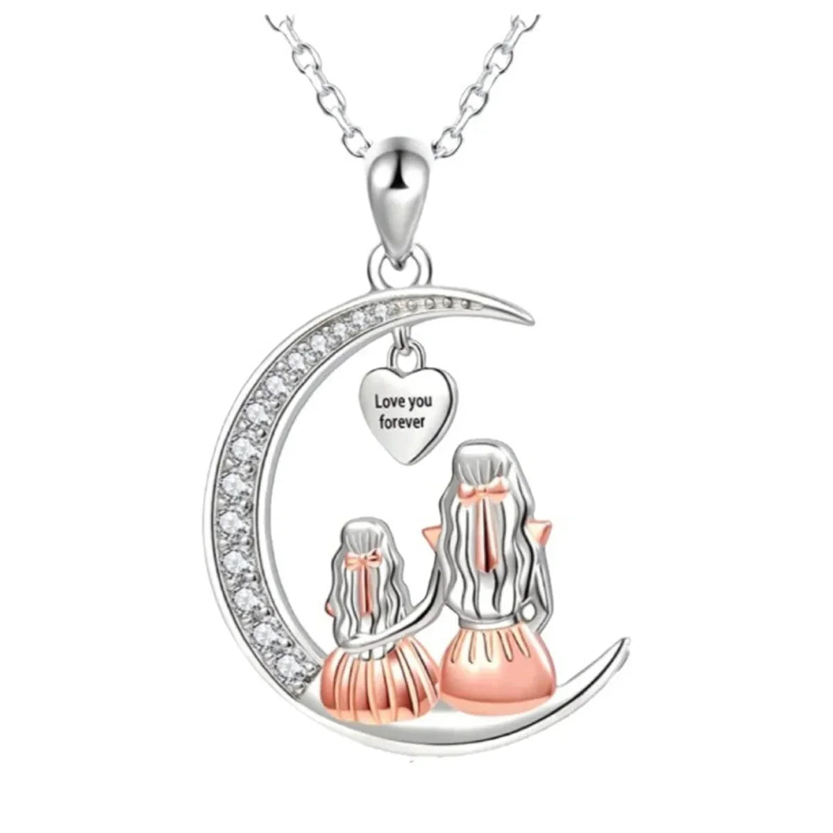 Eternal Bond Necklace – Mother & Daughter
