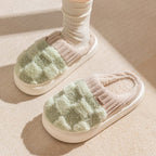 Fashion Plaid Slipper Flip Flop for Women and Men