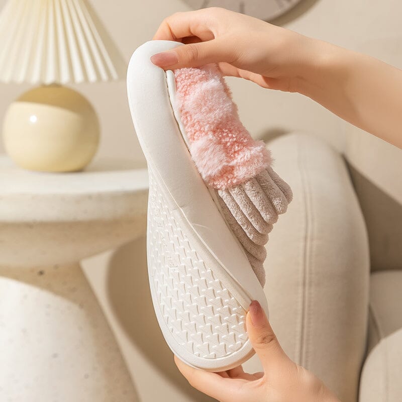 Fashion Plaid Slipper Flip Flop for Women and Men