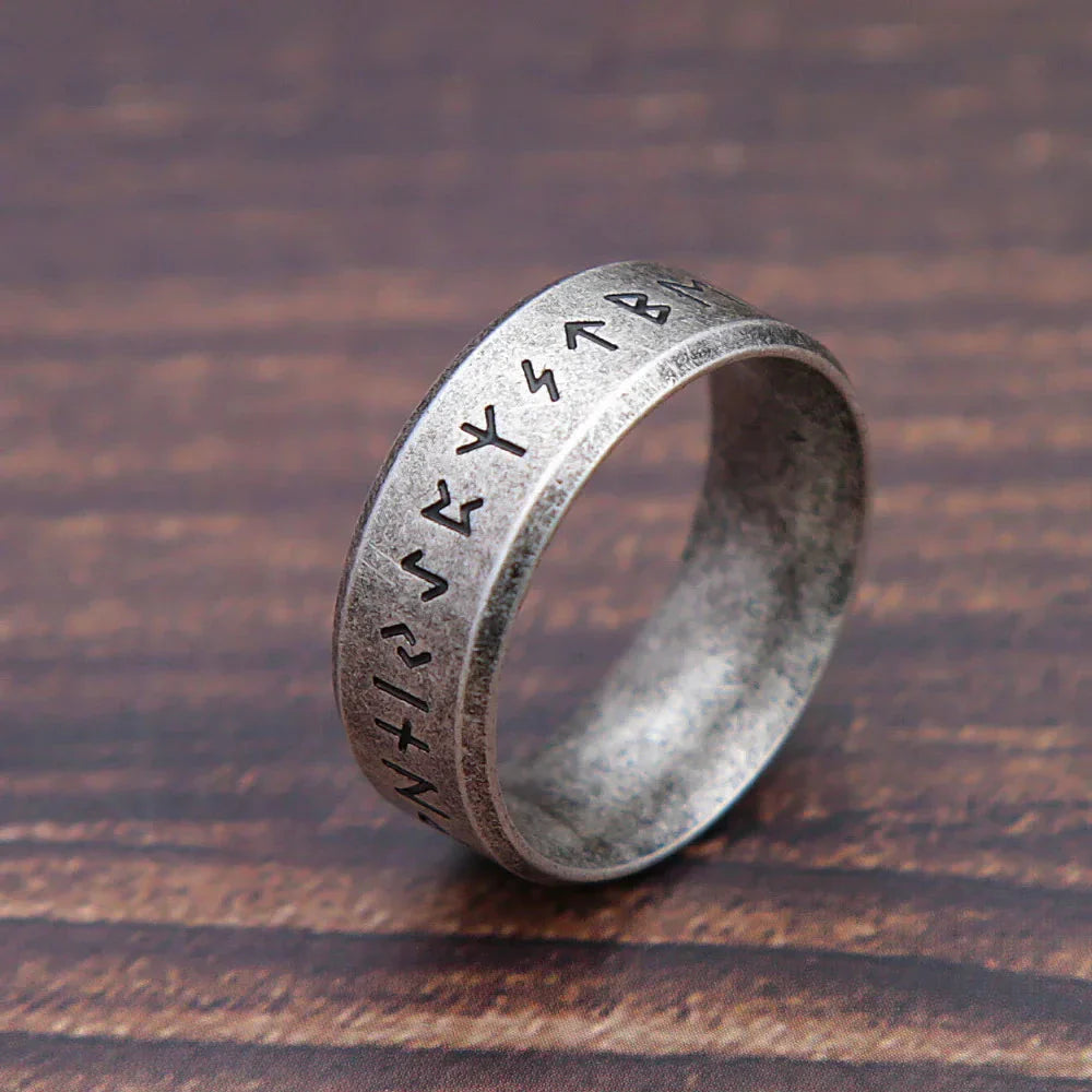 Runethor – Retro Stainless Steel Ring