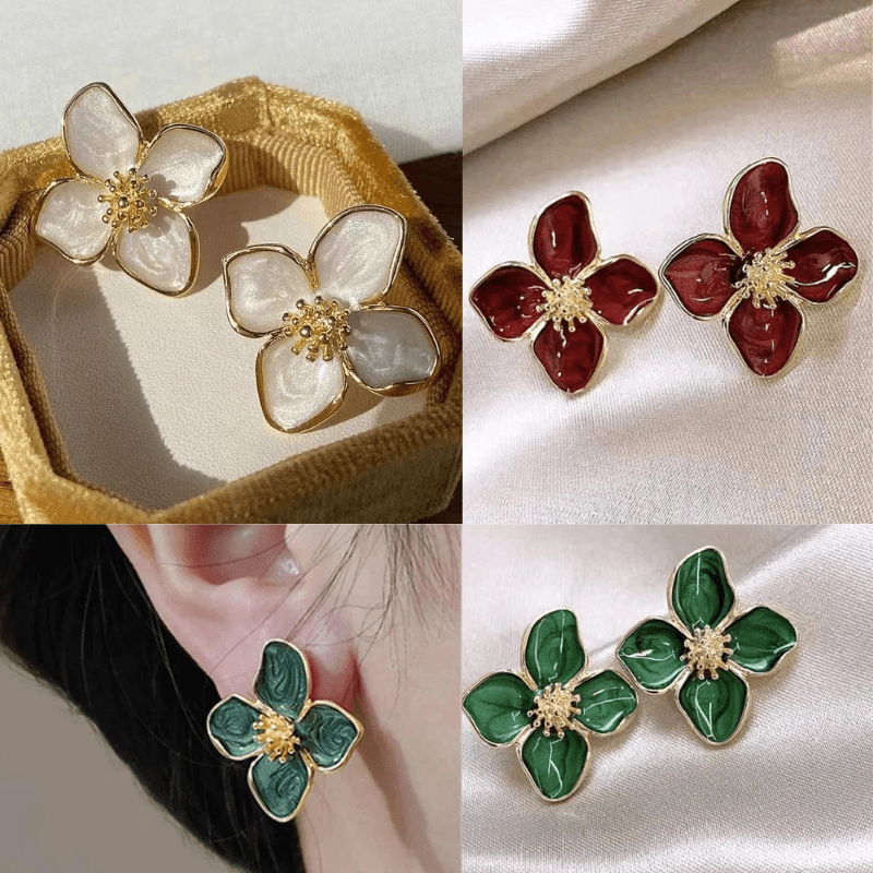 Floréa Luminare – Flower Earrings Set
