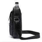 Forgeweix Men's Leather Crossbody Bag