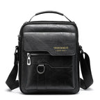 Forgeweix Men's Leather Crossbody Bag