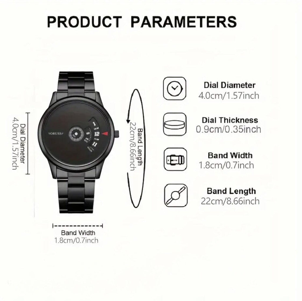 Futuristic Men's Watch ChronoVibe