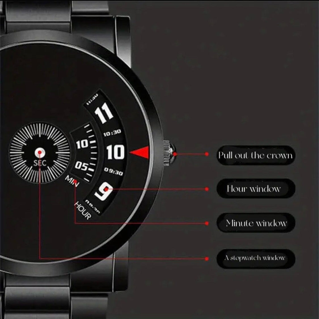 Futuristic Men's Watch ChronoVibe
