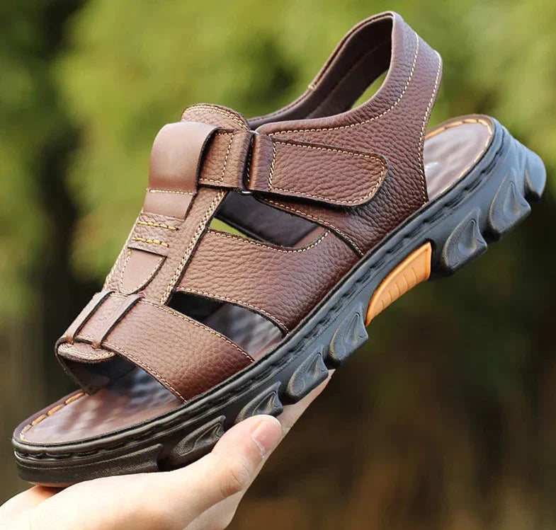 Men's Leather Sandals Comfort Max