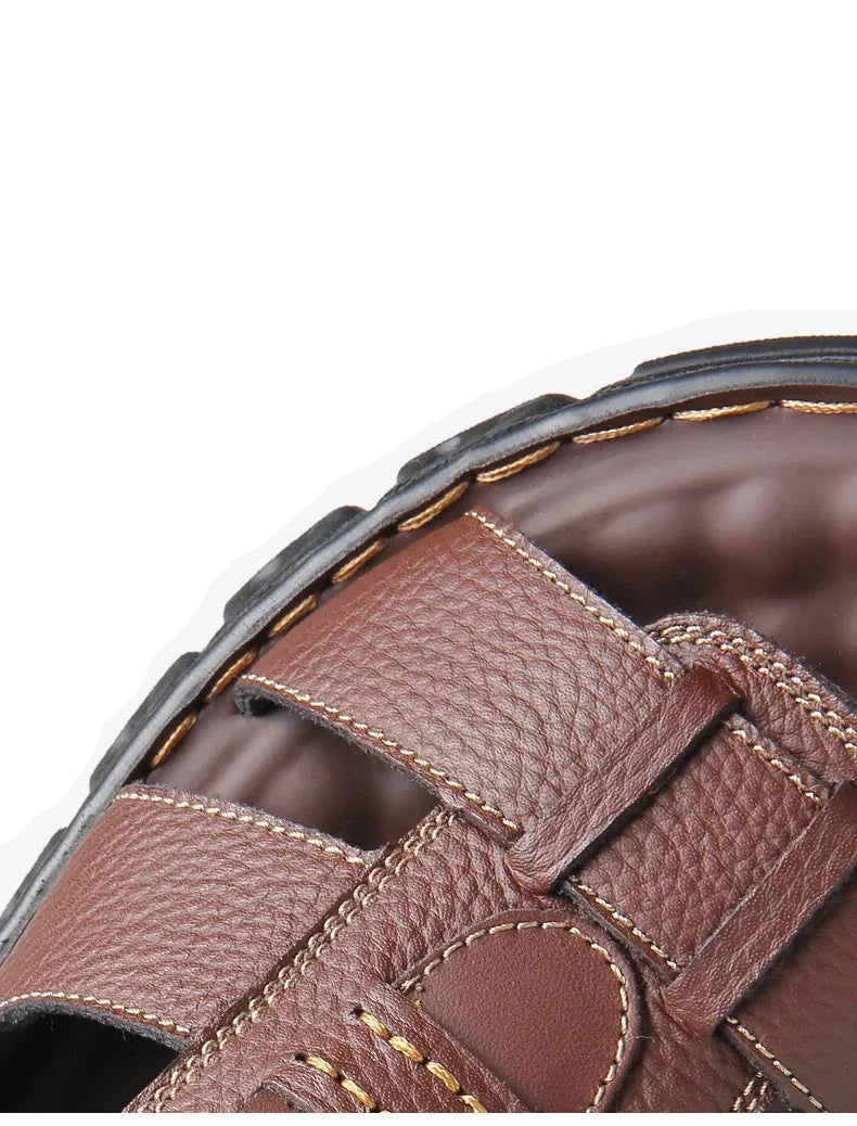 Men's Leather Sandals Comfort Max