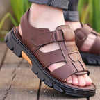 Men's Leather Sandals Comfort Max