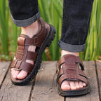 Men's Leather Sandals Comfort Max