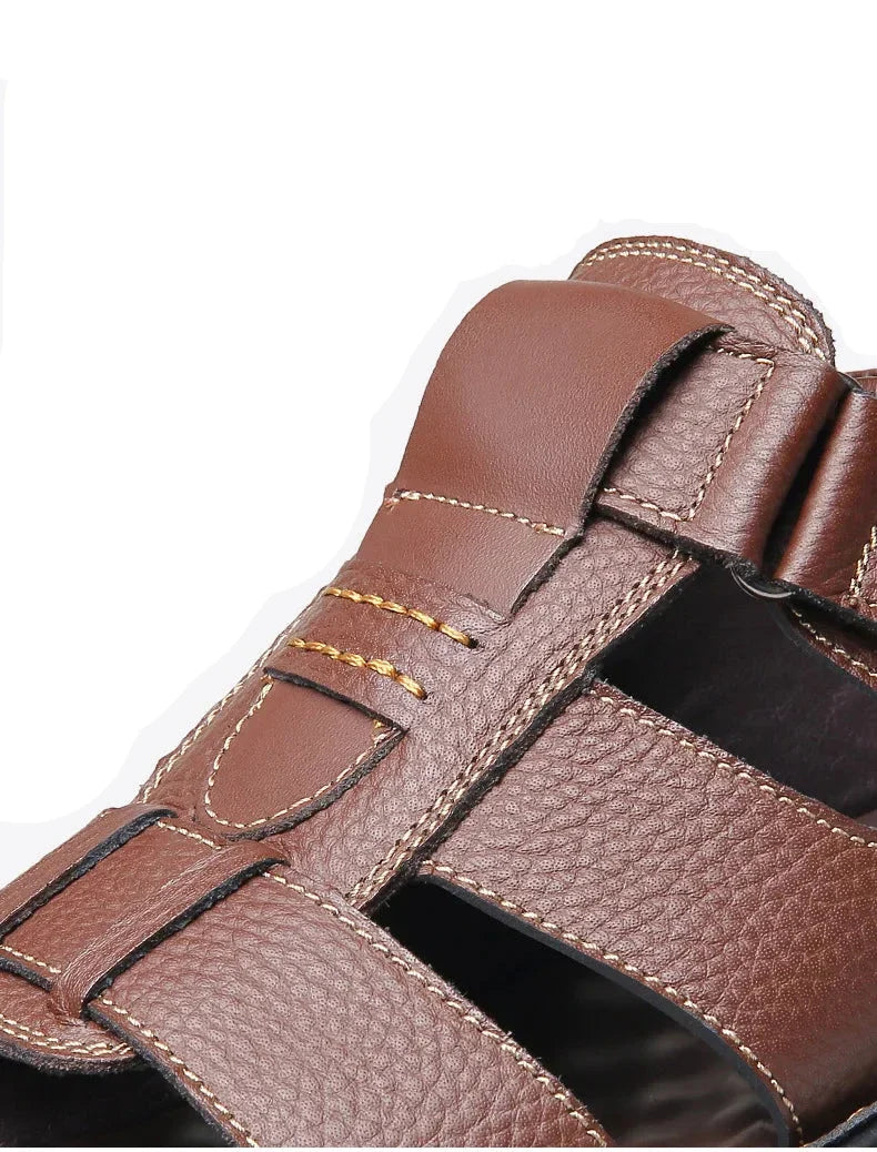Men's Leather Sandals Comfort Max