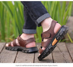 Men's Leather Sandals Comfort Max