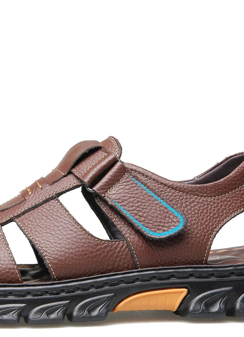 Men's Leather Sandals Comfort Max