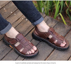 Men's Leather Sandals Comfort Max