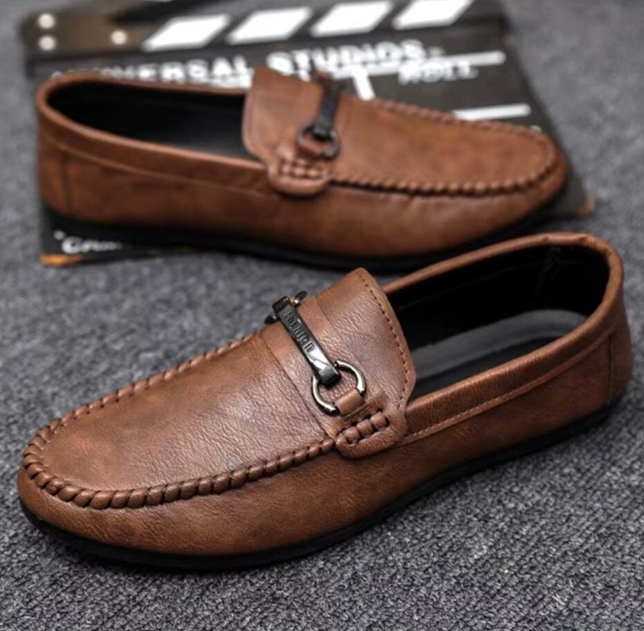 Halvern – Elegant Leather Loafers