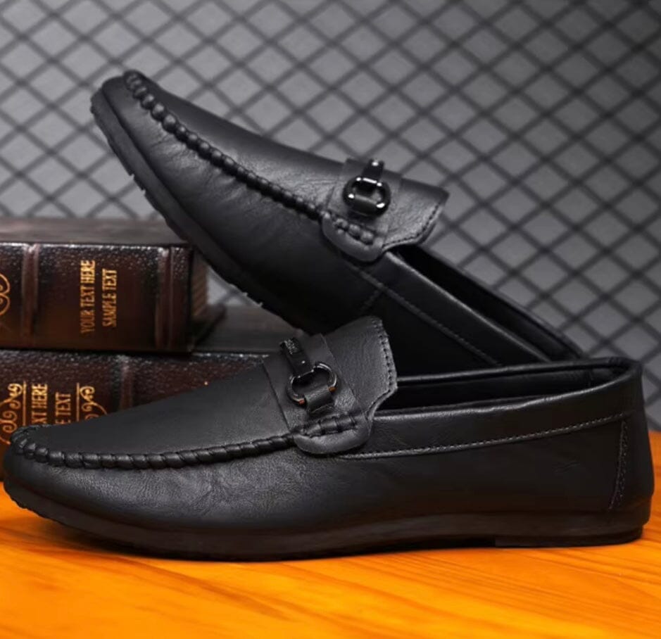 Halvern – Elegant Leather Loafers