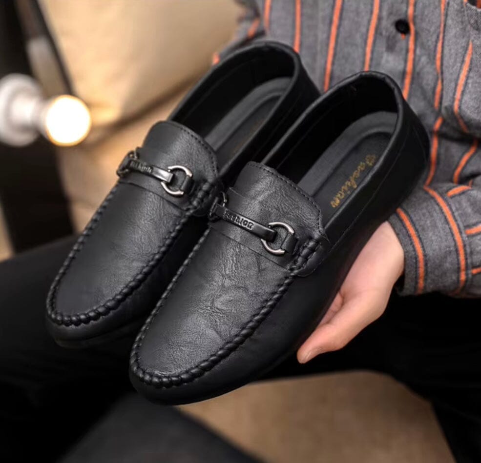 Halvern – Elegant Leather Loafers